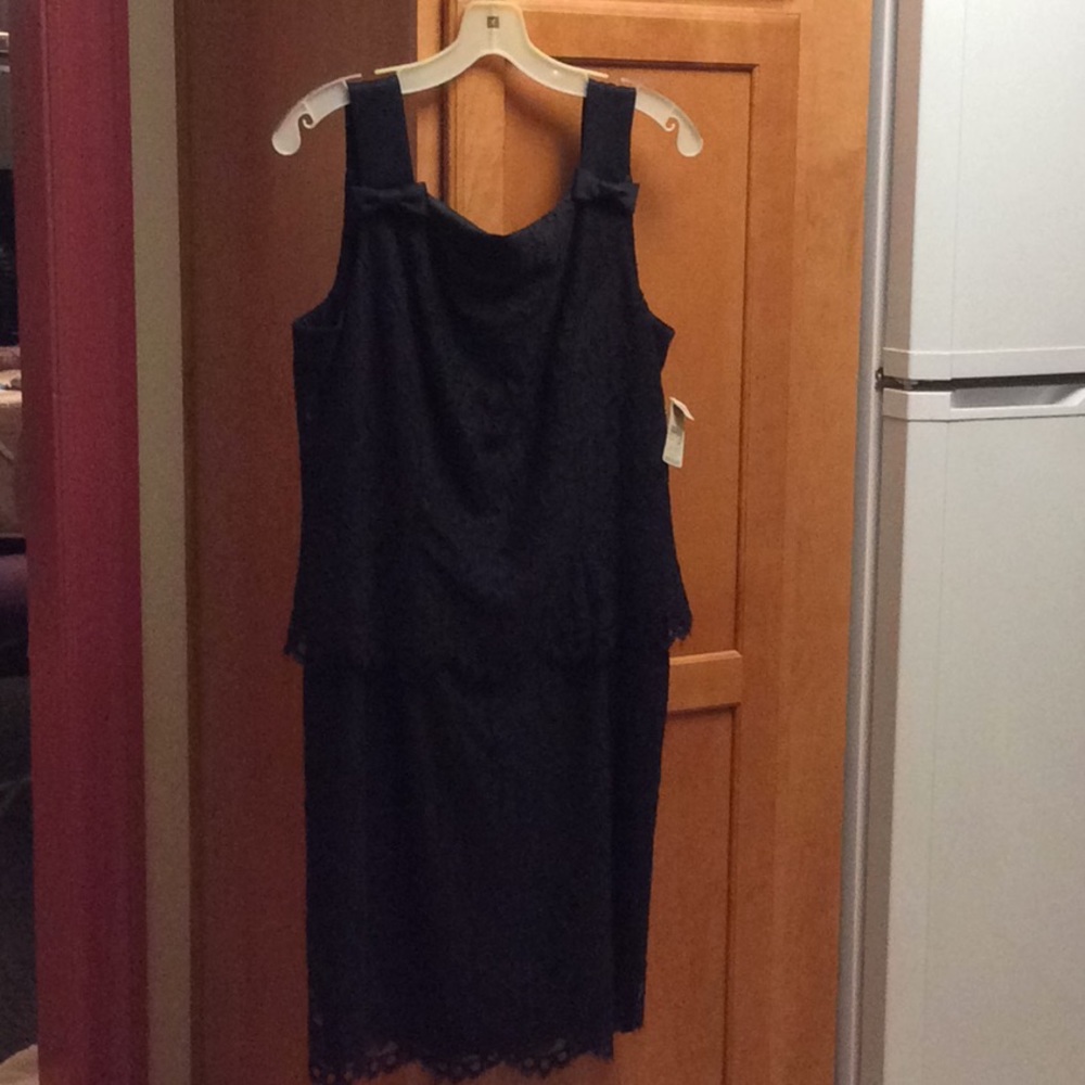 Black Lace Holiday Special Occasion Dress